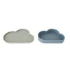 OYOY Living Design Assiette Bol Multicolore En Silicone H1,2×23,5x16cm/H3,3×19,5×13,3cm 13