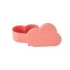 OYOY Living Design Boîte à Déjeuner Rose En Silicone H5x14x9,6cm 10