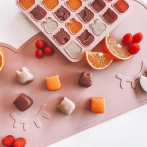 We Might Be Tiny Moule En Silicone Mini Animaux Vieux Rose 10