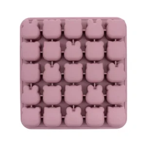 We Might Be Tiny Moule En Silicone Mini Animaux Vieux Rose 16